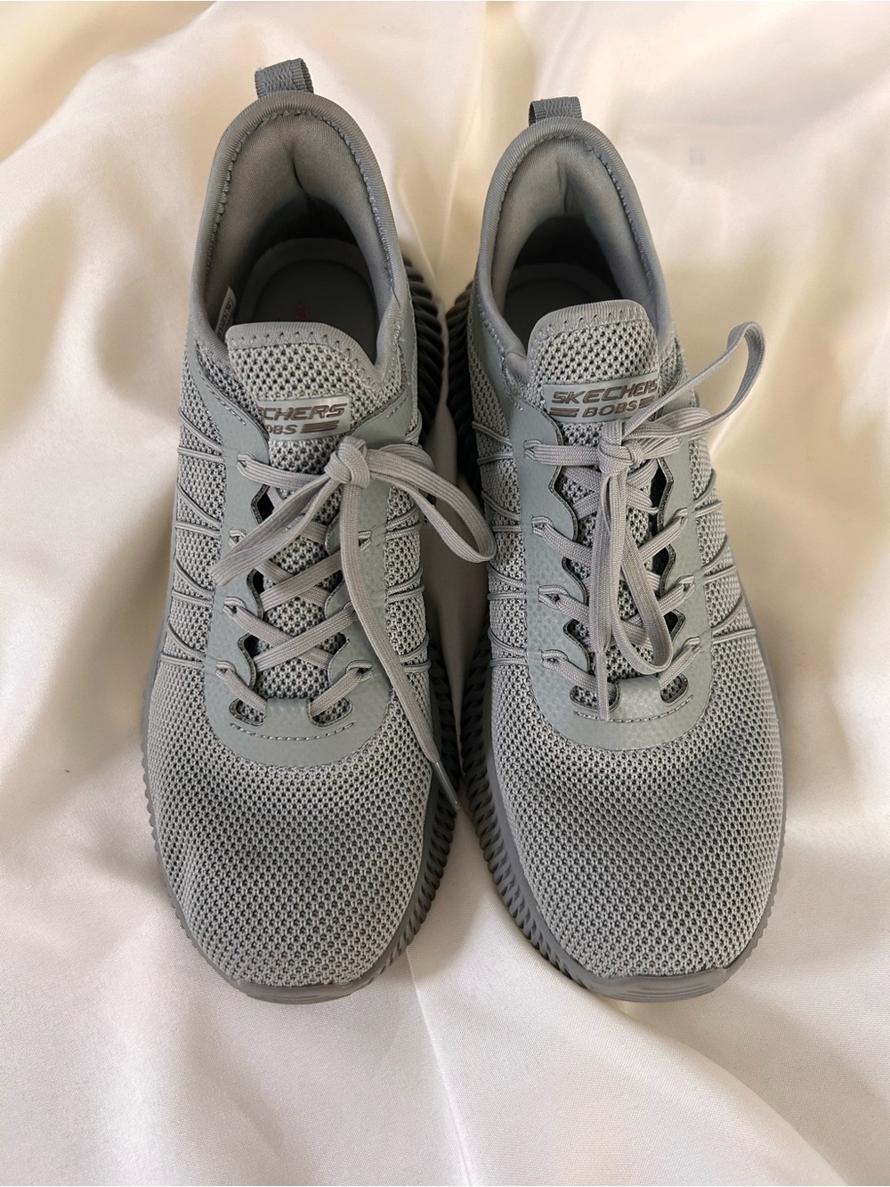 Skechers BOBS Women’s Lightweight Athletic Sneakers - Gray